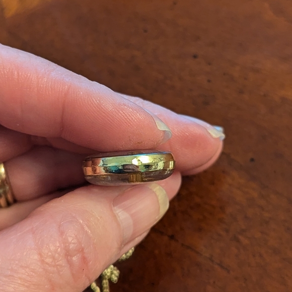 Lavender Forget Me Not Pressed Flowers Necklace - Picture 4 of 6